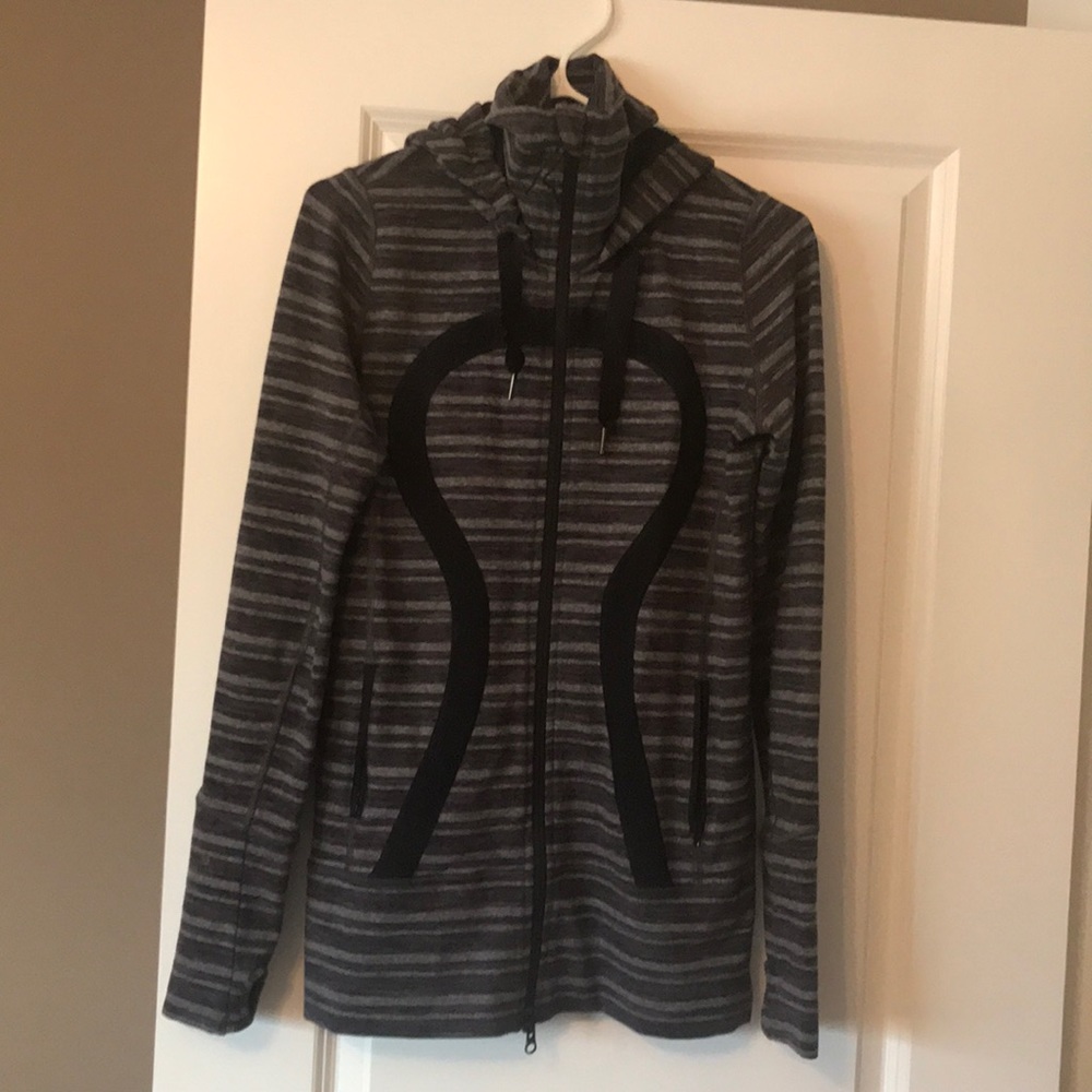Long lululemon zip up hoodie